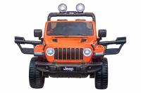 Электромобиль Jeep Rubicon 4x4 Оранжевый