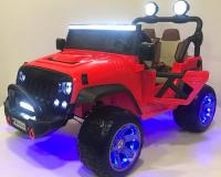 Электромобиль Jeep A004AA Красный