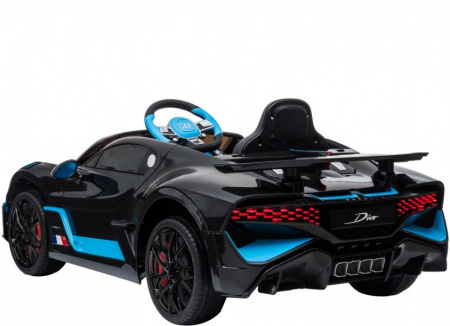 Электромобиль Bugatti Divo Черный