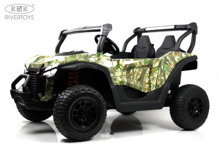 Детский электромобиль P333PP (Buggy) Зеленый камуфляж