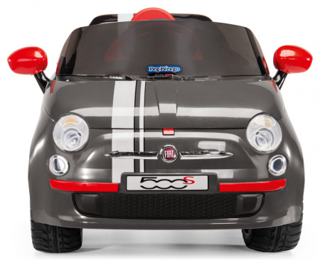Электромобиль Peg Perego Fiat 500 S Серый