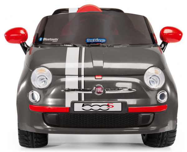 Электромобиль Peg Perego Fiat 500 S Серый