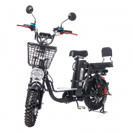 Электровелосипед Jetson Monster CROSS 1200W 60V21Ah NEW 2024 (двойные задние амортизаторы)