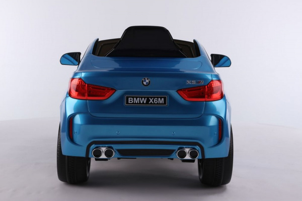 Детский электромобиль BMW X6M (JJ2199) Синий глянец