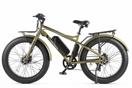 Велогибрид Volteco BIGCAT DUAL NEW 2020 Army Green