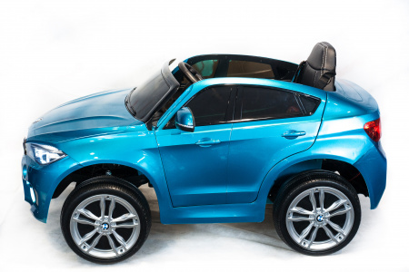 Электромобиль BMW X6M mini Синий (краска)