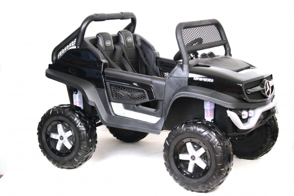 Электромобиль Mercedes-Benz Unimog Concept P555BP 4WD Черный глянец