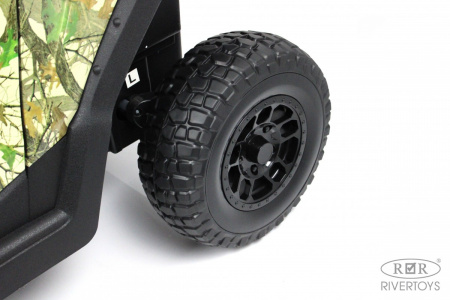 Детский электромобиль P333PP (Buggy) Зеленый камуфляж