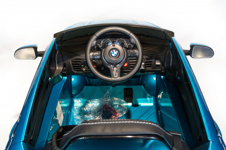 Электромобиль BMW X6M mini Синий (краска)