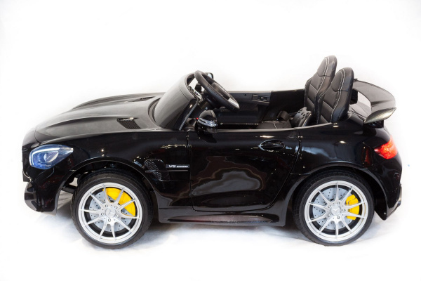 Электромобиль Mercedes Benz GTR 4Х4 Черный (краска)