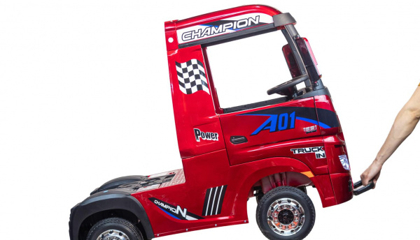 Электромобиль Mercedes-Benz Truck Красный