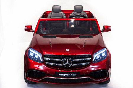 Электромобиль Mercedes-Benz GLS63 AMG Красный (краска)