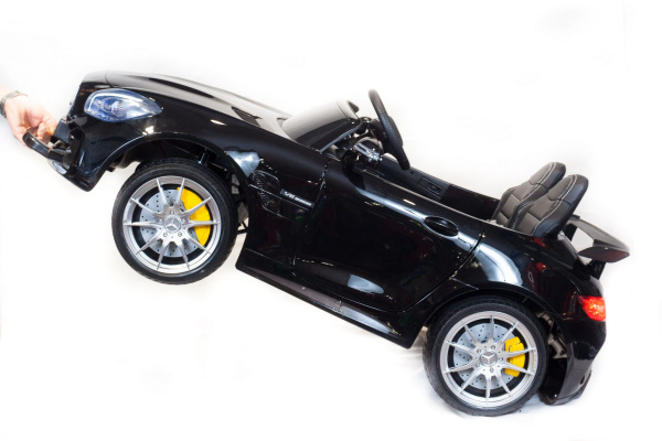 Электромобиль Mercedes Benz GTR 4Х4 Черный (краска)