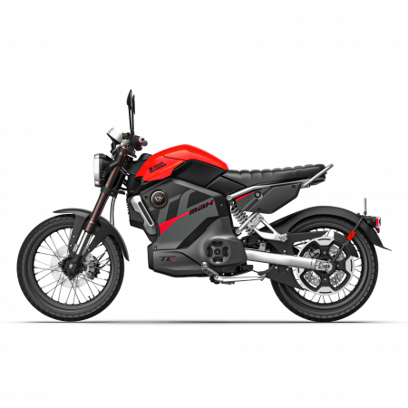 Электромотоцикл WHITE SIBERIA SUPER SOCO TC MAX Красный